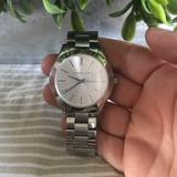 Michael Kors Jewelry | Michael Kors Slim Runway Watch. | Color: Silver | Size: Os