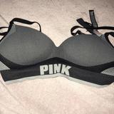 Pink Victoria's Secret Intimates & Sleepwear | 2 Victoria Secret Bras Brand New Never Worn. | Color: Black/Gray | Size: 36b