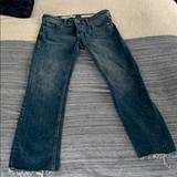 Anthropologie Jeans | Anthropologie Pilcro & Letterpress Fringe Jeans | Color: Blue | Size: 25