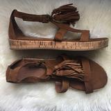 American Eagle Outfitters Shoes | American Eagle Nwot Brown Tassel Sandal | Color: Brown | Size: 8