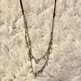 American Eagle Outfitters Jewelry | American Eagle Necklace | Color: Brown/Silver | Size: Os