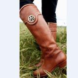 Tory Burch Shoes | Classic Tory Burch Boots | Color: Brown | Size: 5.5