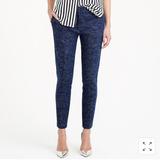 J. Crew Pants & Jumpsuits | J. Crew Pinstripe Pant In Japanese Wool | Color: Blue/White | Size: 4