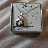 Disney Jewelry | Disney Panda Necklace | Color: Black/White | Size: Os
