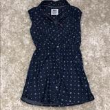 Levi's Dresses | 3$20 Girls Denim Button-Up Dress! | Color: Blue/White | Size: 6x New Wo Tags!