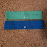 Lululemon Athletica Accessories | 2 Lululemon Headbands! | Color: Blue | Size: Os