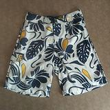 American Eagle Outfitters Swim | American Eagle 77 Swimming Trunks | Color: Blue/White | Size: Waist 32