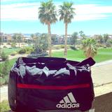 Adidas Accessories | Adidas Medium Size Duffel Bag | Color: Black/Red | Size: Os