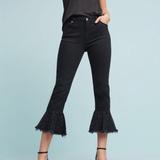 Anthropologie Jeans | Anthro Pilcro Embellished High-Rise Slim Jeans | Color: Black/Silver | Size: 28