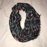 American Eagle Outfitters Accessories | American Eagle Scarf | Color: Black/Blue | Size: Os