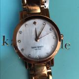 Kate Spade Jewelry | Kate Spade Gramercy Mini Rose Gold Watch | Color: Gold | Size: Os
