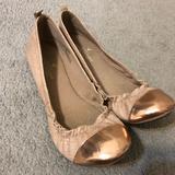 American Eagle Outfitters Shoes | Ae Rose Gold Flats | Color: Gold | Size: 7.5
