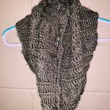 American Eagle Outfitters Other | Arie Infinity Scarf | Color: Black | Size: Os