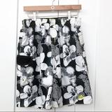 Adidas Swim | Adidas Floral Swim Trunks | Color: Black/White | Size: M