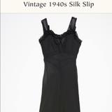 Free People Intimates & Sleepwear | Free People Vintage Slip | Color: Black | Size: Os