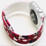 Disney Accessories | 38mm Disney Apple Watch Band (Ml) | Color: Red | Size: 38mm Ml
