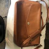 Coach Bags | Coach Briefcase Laptop Bag | Color: Brown | Size: Os