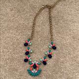 J. Crew Jewelry | J Crew Necklace | Color: Blue/Pink | Size: Os