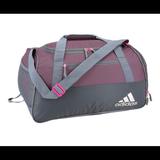 Adidas Bags | Adidas Large Duffel Gym Sport Bag | Color: Gray/Pink | Size: Os