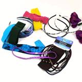 Disney Accessories | 19 Headbands Elastic & Plastic Variety Of Colors | Color: Black/Brown | Size: Osg