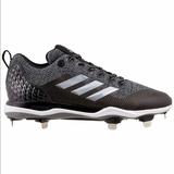 Adidas Shoes | Adidas Men Poweralley 5 Metal Cleats Baseball | Color: Black/Gray | Size: 12.5