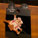 Disney Other | Chip And Dale Sailor Enamel Pin Rare 2000 | Color: Brown/White | Size: Os