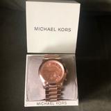 Michael Kors Jewelry | Michael Kors Rose Gold Womens Watch | Color: Gold | Size: Os