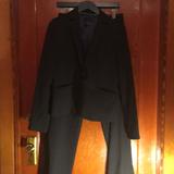 J. Crew Other | Jcrew Wool Navy Pinstripe Suit | Color: Blue | Size: Jacket 6 Pants 4