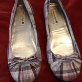 American Eagle Outfitters Shoes | American Eagle Flats | Color: Pink/Silver | Size: 7.5