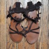 American Eagle Outfitters Shoes | American Eagle Moccasin Sandals | Color: Brown | Size: 8
