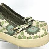 American Eagle Outfitters Shoes | American Eagle Women's Canvas Wedges Heels Shoes | Color: Green | Size: 8