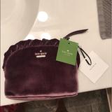Kate Spade Makeup | Kate Spade Makeup Bags Sells Originally For $100! | Color: Purple | Size: Os