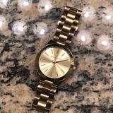 Michael Kors Jewelry | Lightly Worn Gold Michael Kors Watch | Color: Gold | Size: Os