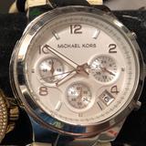 Michael Kors Jewelry | Michael Kors Womens Watch | Color: Cream/Tan | Size: Os