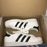 Adidas Shoes | Adidas Originals Superstar Sneaker | Color: Black/White | Size: 5