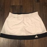 Adidas Shorts | Adidas White Tennis Skirt | Color: Black/White | Size: S