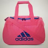 Adidas Bags | Hpadidas Pink & Blue Diablo Small Duffel (Nwt) | Color: Blue/Pink | Size: Os