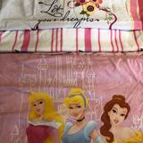 Disney Bedding | Disney Princess Twin Comforter (64inx86in) | Color: Pink | Size: Twin