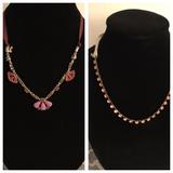 J. Crew Jewelry | 2 J Crew Necklaces For The Price Of 1! | Color: Pink | Size: Os