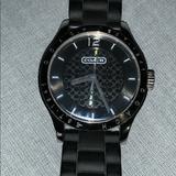 Coach Other | Black Coach Watch . | Color: Black/Silver | Size: Os