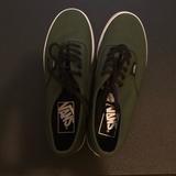 Vans Shoes | Green Vans | Color: Green | Size: 5