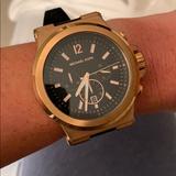 Michael Kors Accessories | Michael Kors Watch | Color: Black/Gold | Size: Os