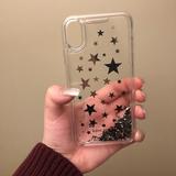 Kate Spade Other | Kate Spade Glitter Case For Iphone X | Color: Silver/White | Size: Os