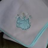 Disney Bedding | New Disney Store Cinderella Blanket Pink Blue | Color: Pink | Size: Os