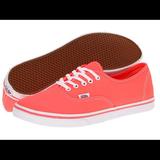 Vans Shoes | Pink Neon Authentic Vans | Color: Orange/Pink | Size: 6