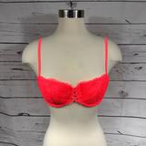 Victoria's Secret Intimates & Sleepwear | 34c Vs Orange Balconet Bra | Color: Orange | Size: 34c