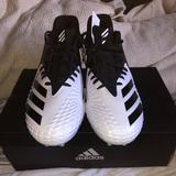 Adidas Shoes | Adidas Freak X Carbon Football Cleats | Color: Black/White | Size: 12