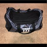 Adidas Bags | Adidas Gym Bag Duffle | Color: Black/Blue | Size: Os