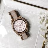 Michael Kors Jewelry | Michael Kors Womens Watch | Color: Gold/Pink/White | Size: Os