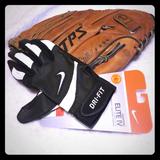 Nike Accessories | Nike Dri-Fit Right Hand Batting Glove | Color: Black/White | Size: Youth Large